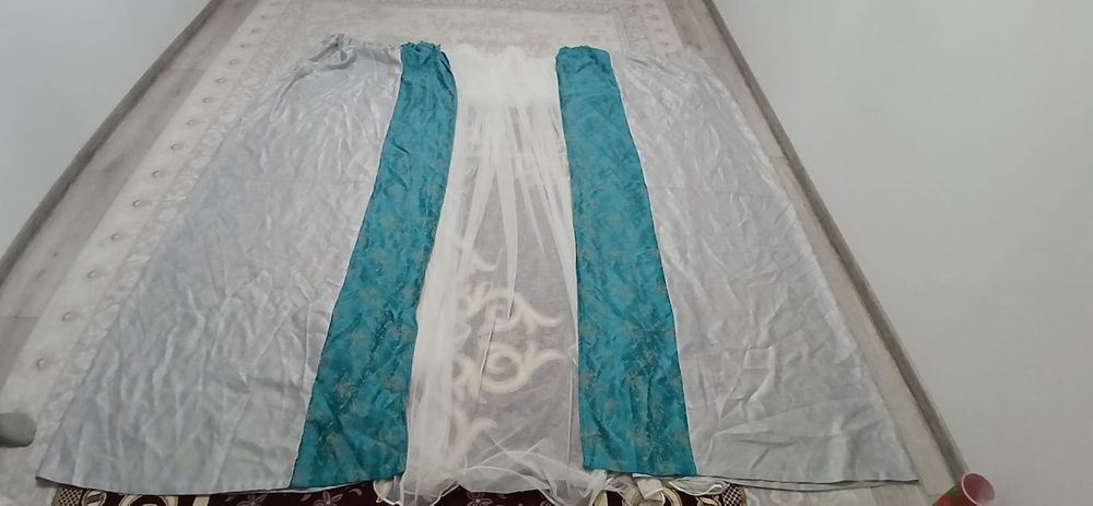 Шторы с тюль 2 шт  шторы