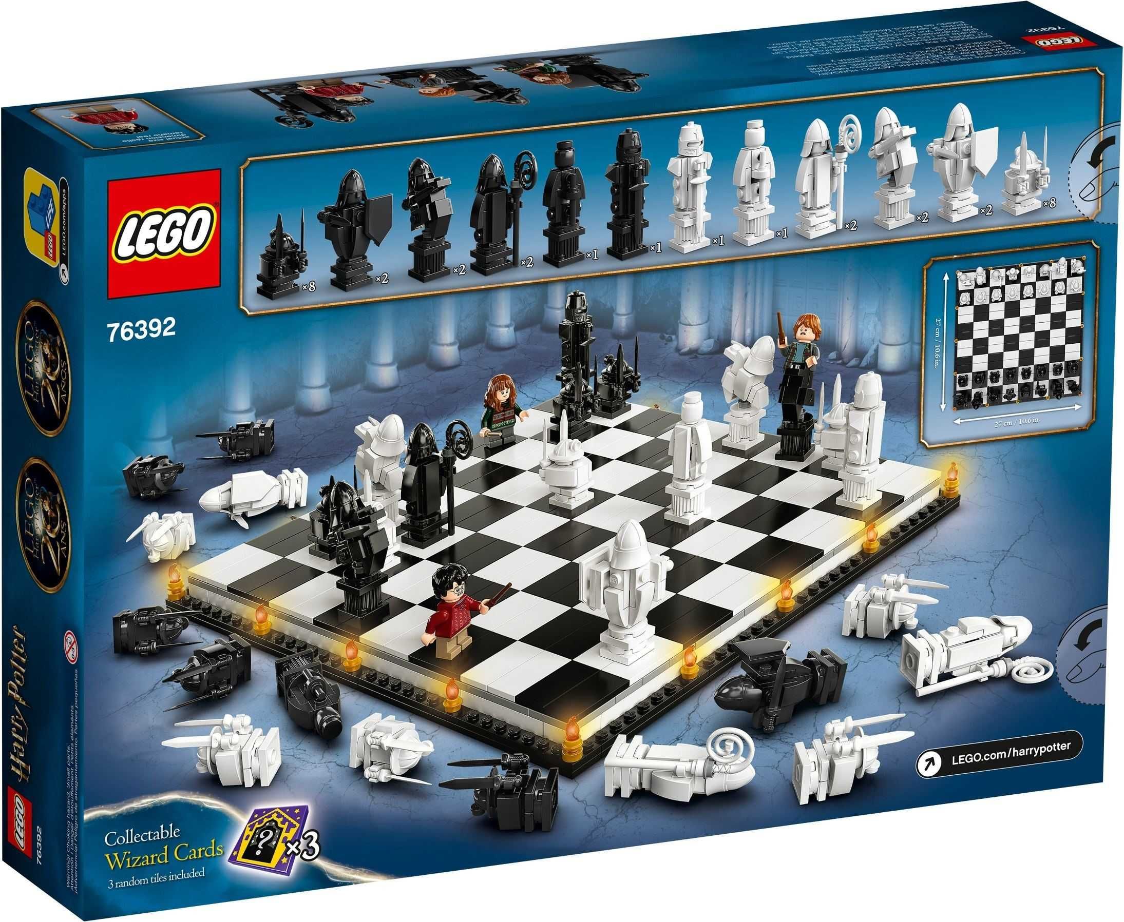 LEGO Harry Potter 76392 : Hogwarts Wizard's Chess - Sah -sigilat