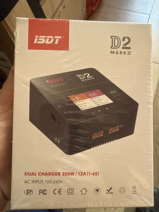 Incarcator dual ISDT D2 Mark II
