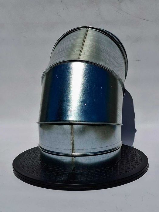 Коляно за аспирация ф250 поцинковано