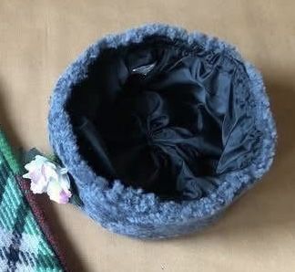 Калпак от кожа за носия