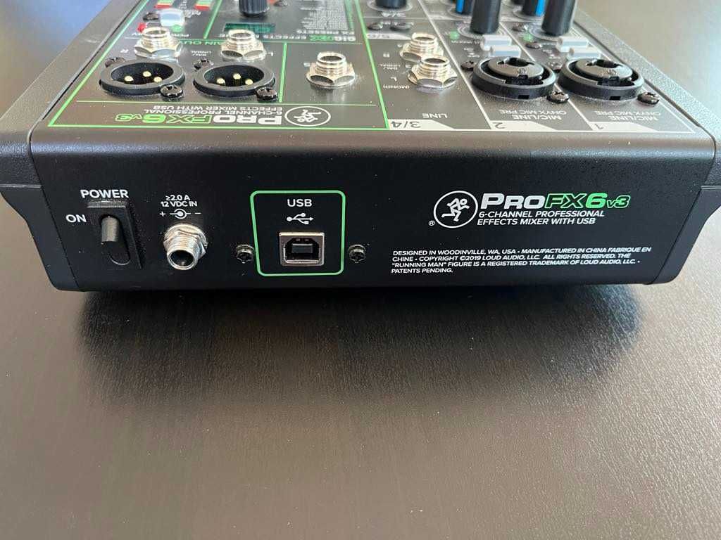 Mackie ProFX6v3 аудио миксер, audio mixer