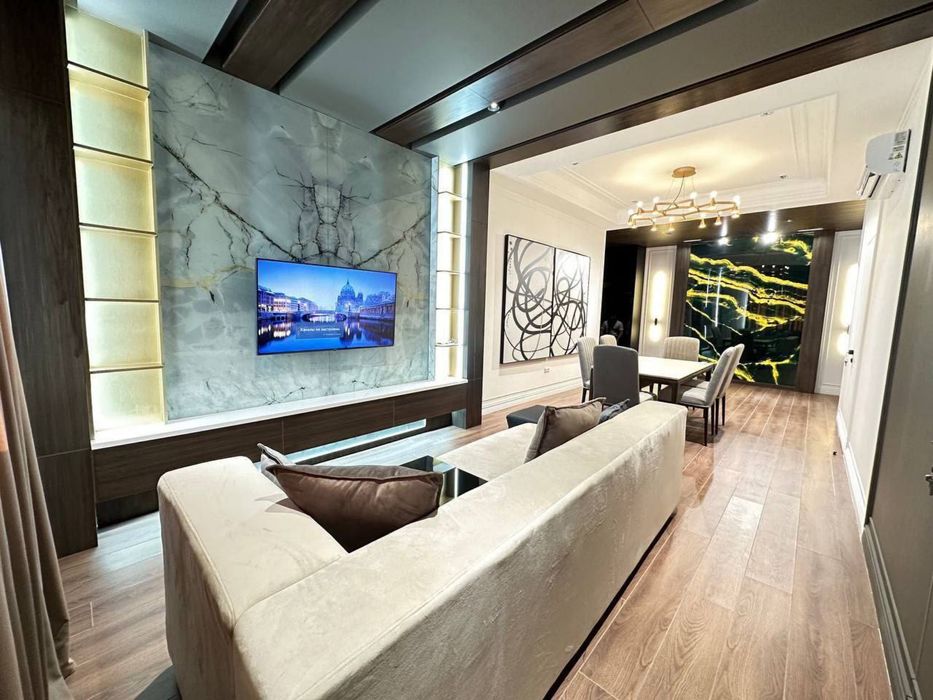 Сдаётся новая квартира в центре города! Жк Мухташам ор-р метро Минор