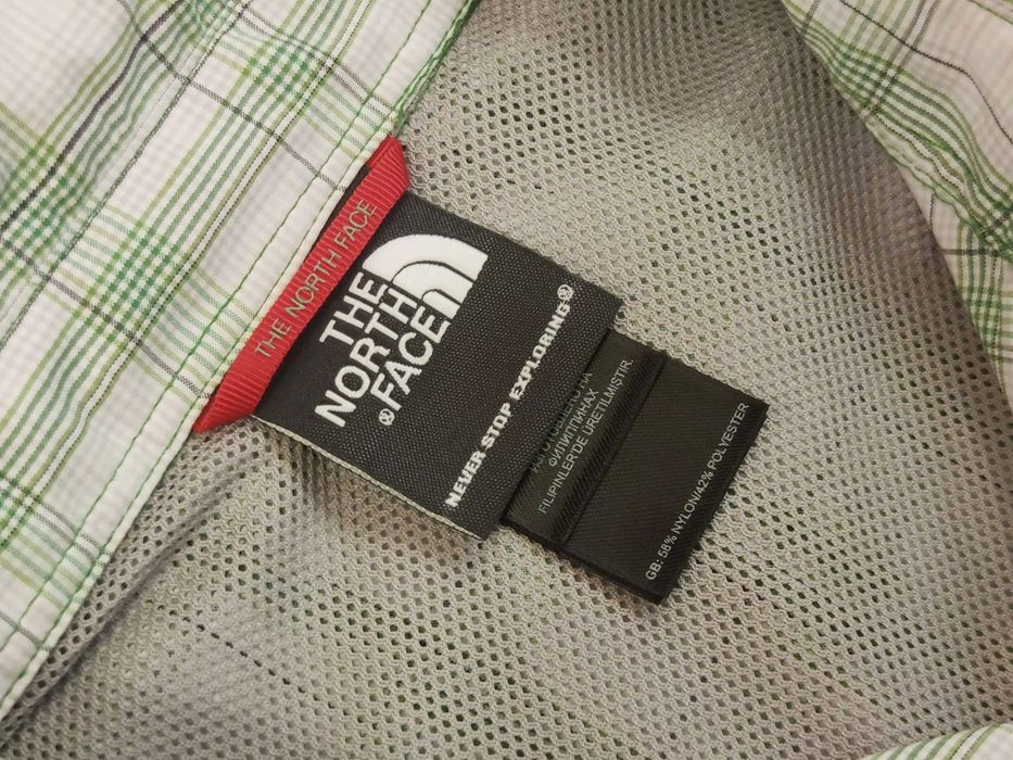 Camasa The North Face - Stripes White/Green