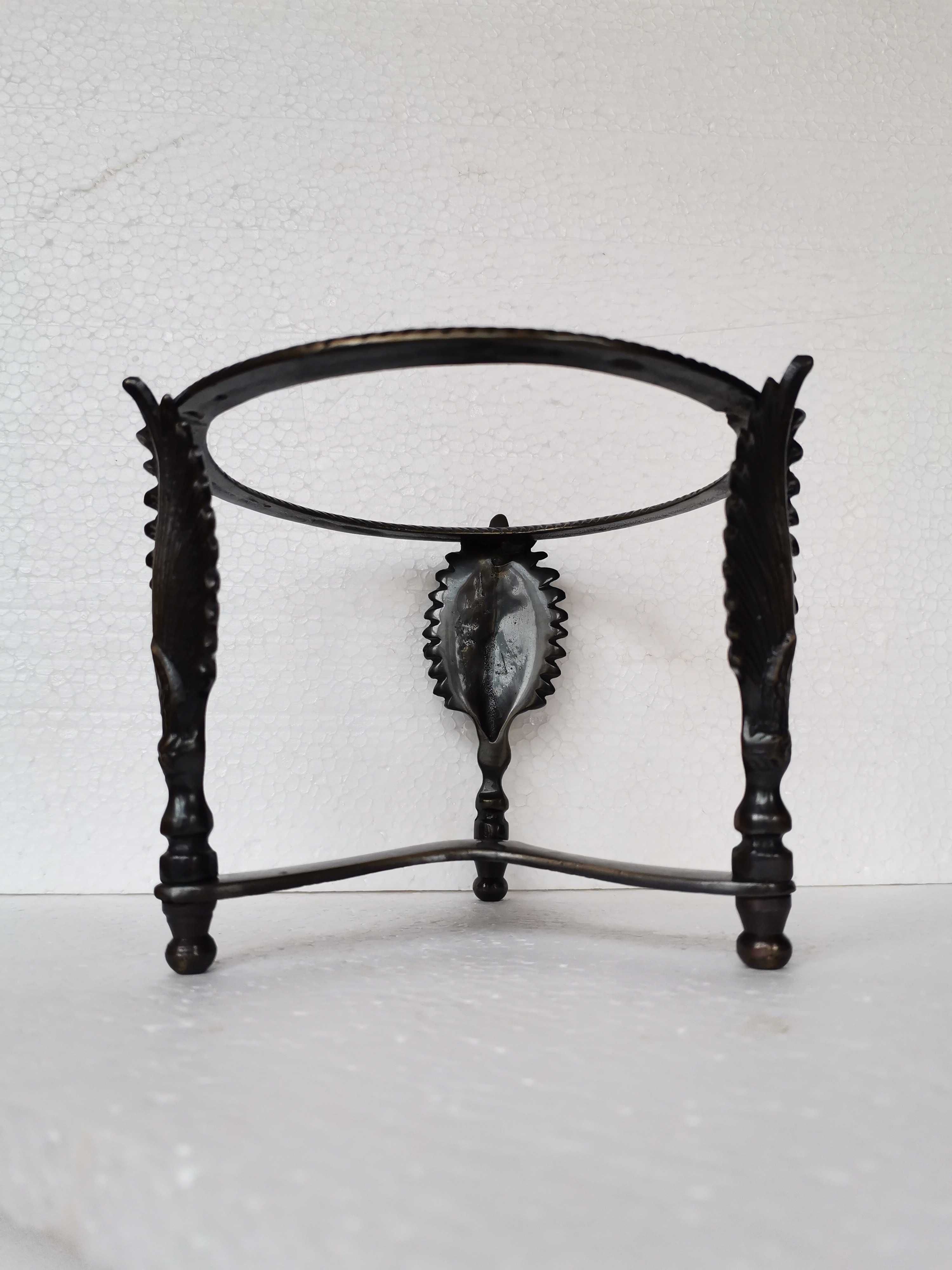suport deosebit bronz pt. vas statueta antichitati arta vechi handmade