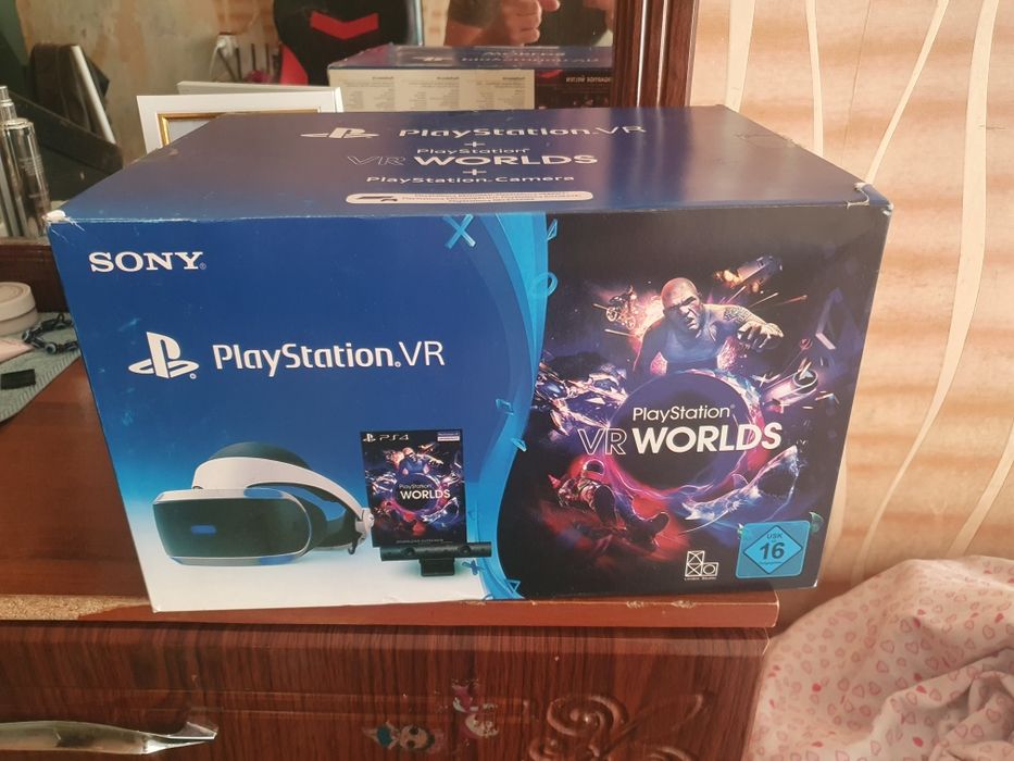 Vr Sony playstation шлем срочно