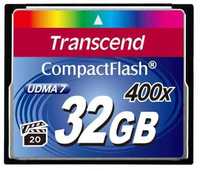 Transcend Compact Flash 32GB 400x TS32GCF400