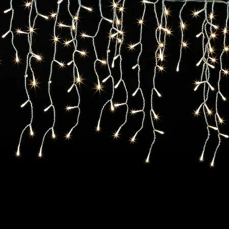 Perdea led franjuri Potrivita ptr stresina la casa 10M