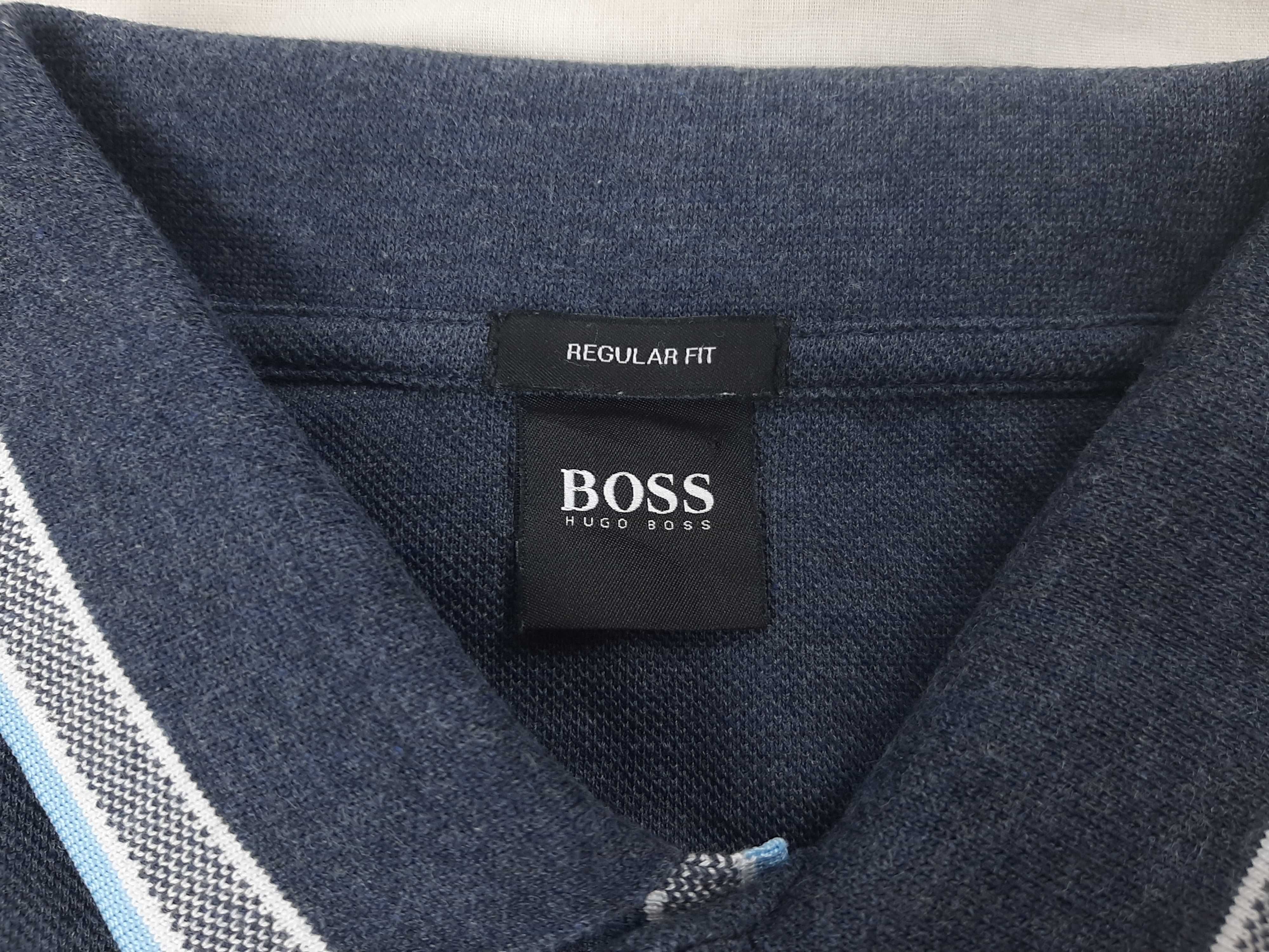 Hugo Boss Paddy - Оригинална мъжка тениска с яка размер XL