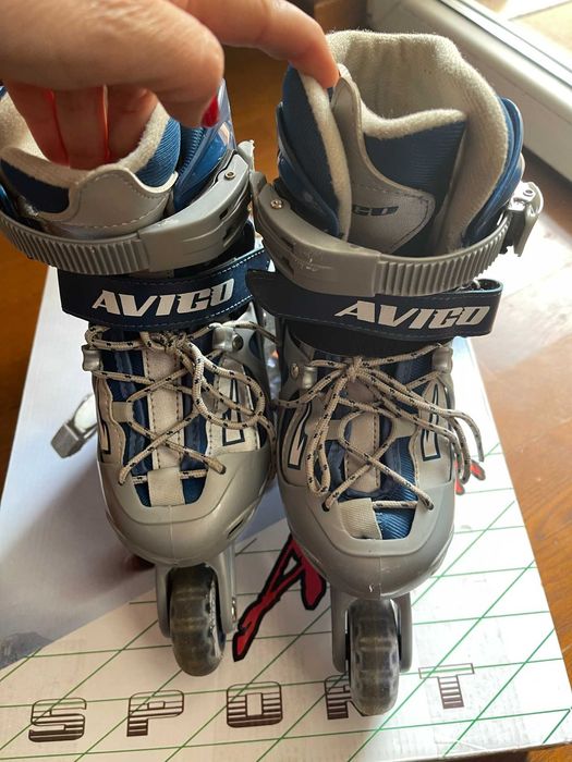 Регулируеми детски ролери WORKER Juny Boy 30-33