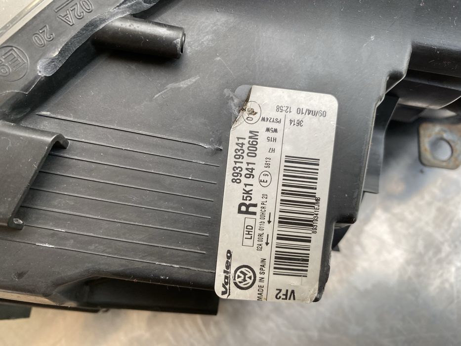 Far dreapta Vw Golf 6