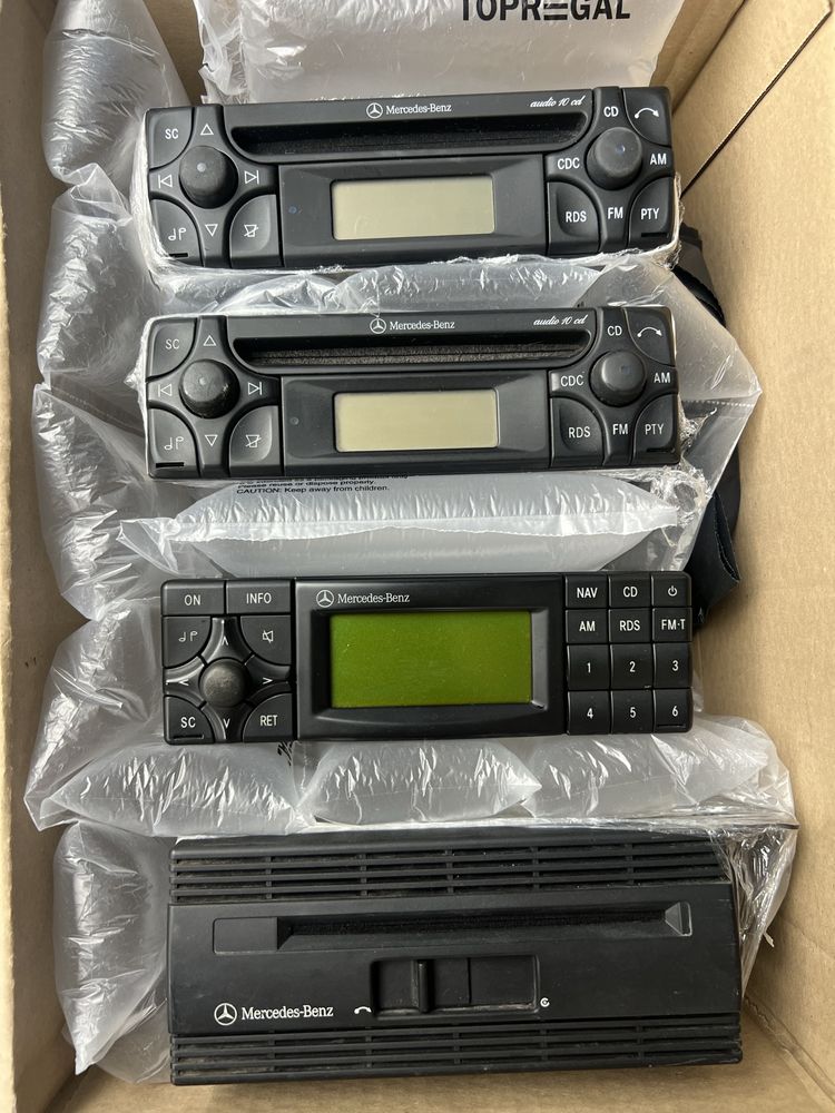 APS W140 W210 navigatie audio 10 radio casetofon