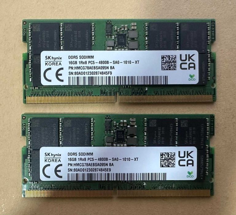 Kit memorii laptop 32GB (2x16) DDR5 5600MHz dual channel SODIMM RAM