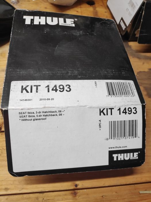 Kit Thule 1493 bare transversale