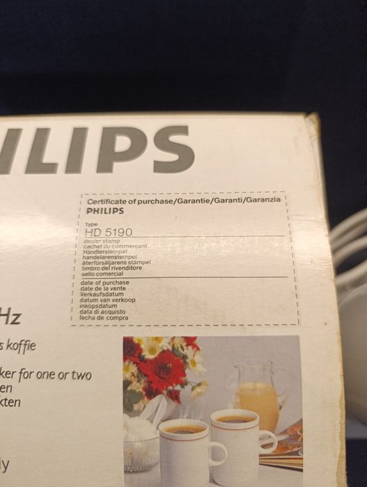 Кафеварка Philips cafe duo