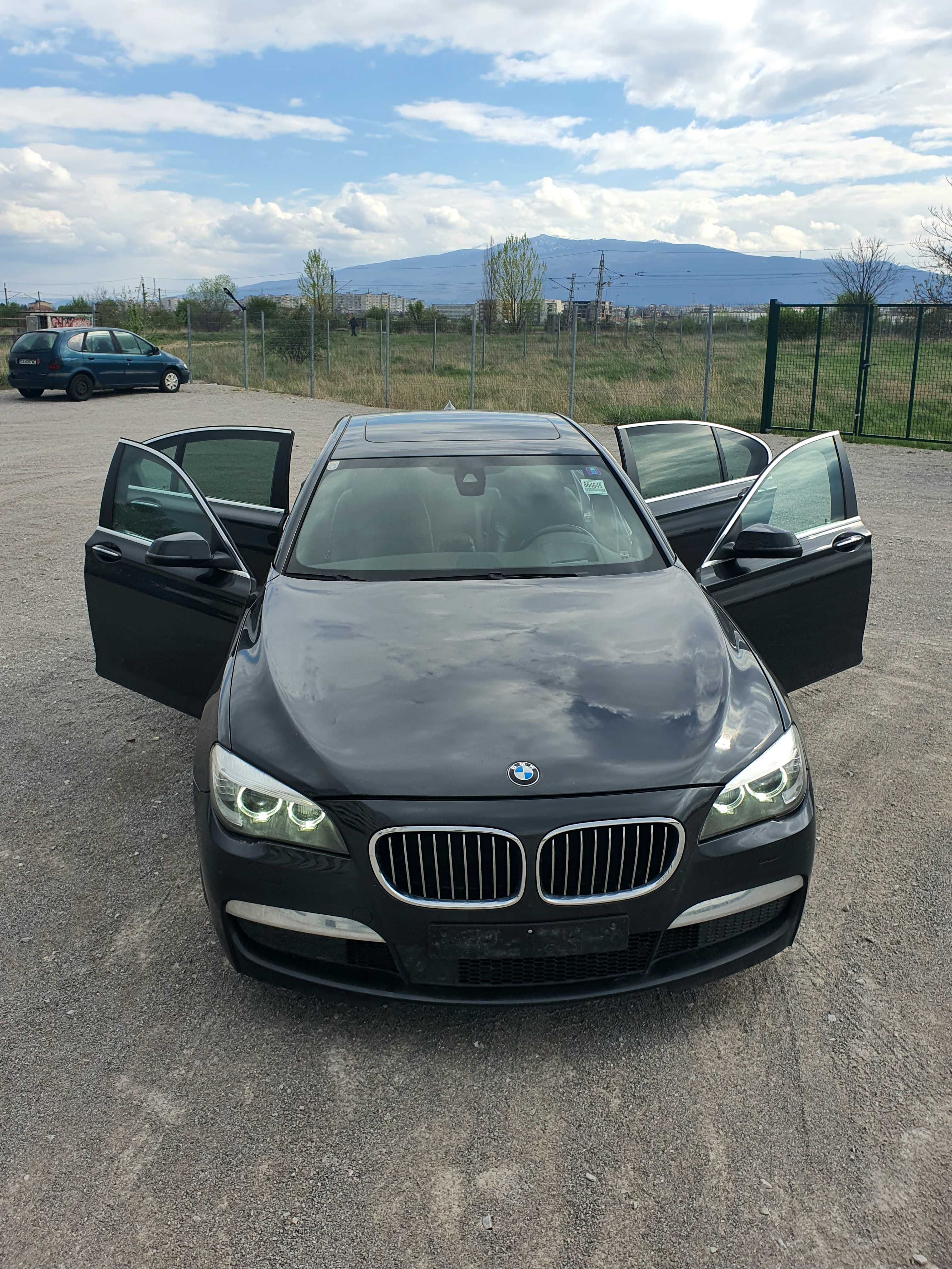 BMW 740D 313hp. M-paket 2015