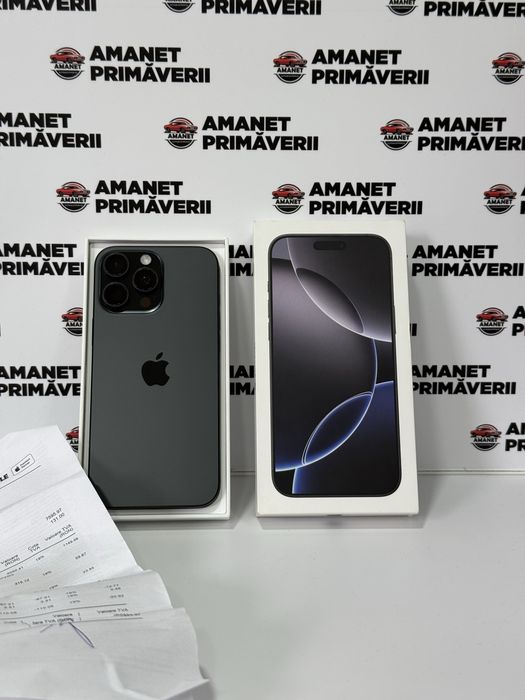 Iphone 16 PRO Max 256 GB 100% Baterie Impecabil