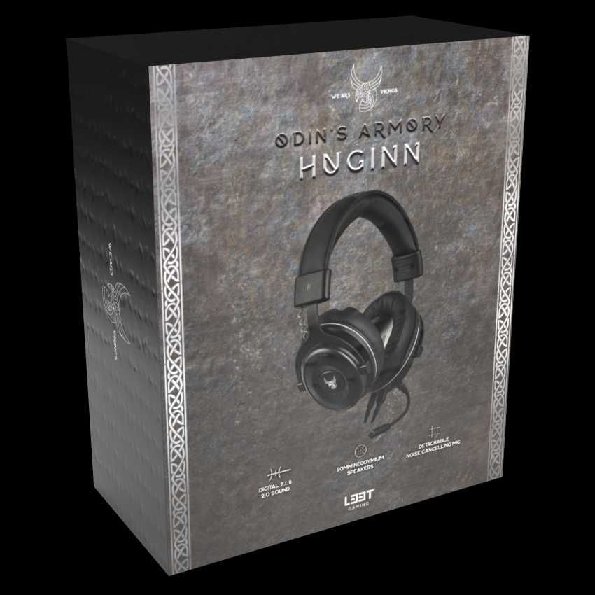 L33T гейминг слушалки VIKING HUGINN 7.1