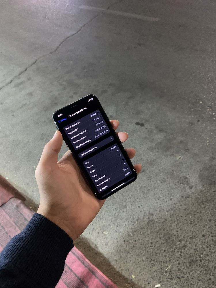 iPhone x 64gb KH/A