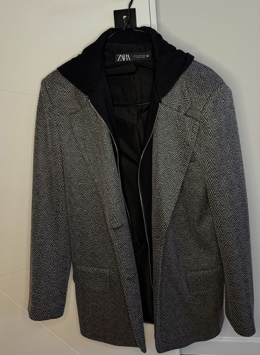 Сако с качулка Zara