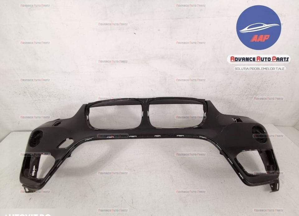 Предна броня БМВ Х1 / BMW X1 F48 със сензори и миещи системи в добро с