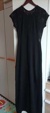 Черна официална рокля XL