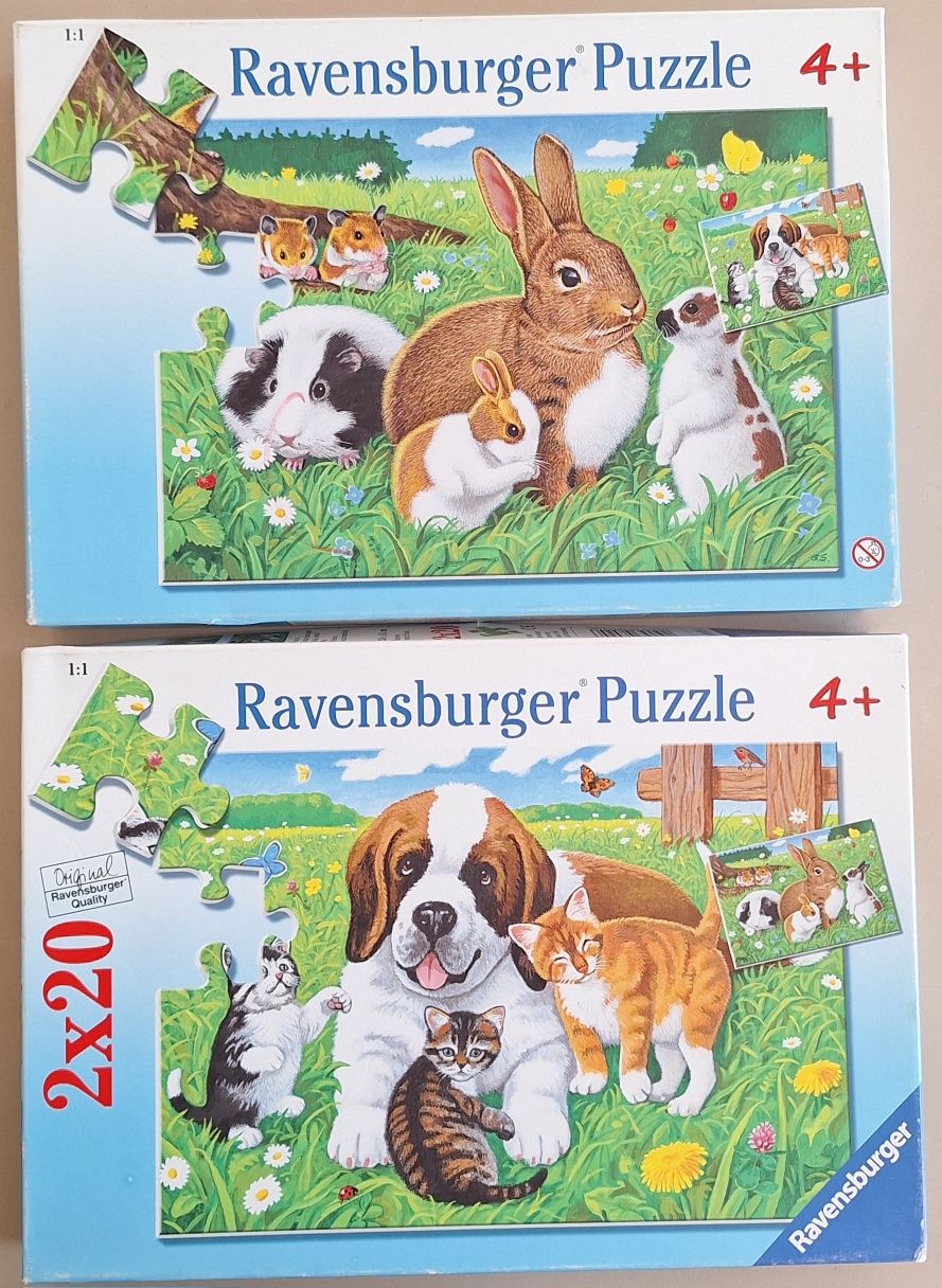 Книга Приказка с игри/пъзели, 5 детски пъзела от 30, 2x20, 100 и 260 ч