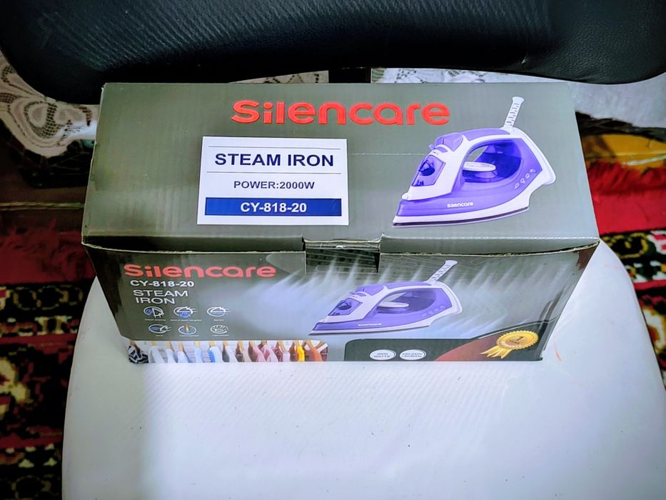 Утюг с паром и антиугарный. Новый. Для дома и подарка.