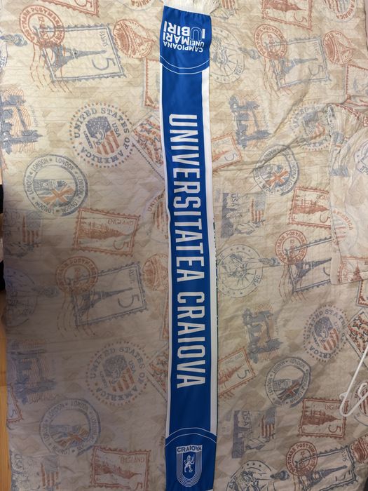 Pachet Tricou Oficial Universitatea Craiova + Esarfa Meci Rapid Viena