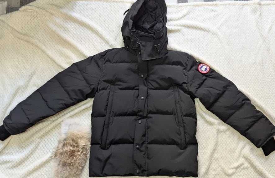 Зимно Топло Яке Canada Goose Wyndham Parka Гъши Пух - М