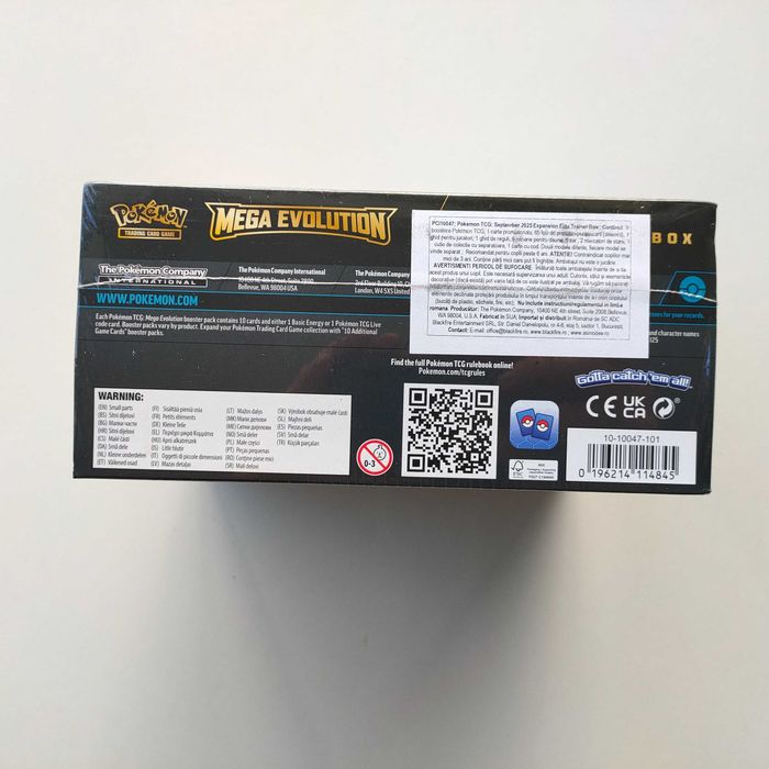 Pokémon TCG: Mega Evolution 01 Elite Trainer Box – Lucario Edition