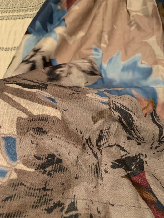 Зимна рокля на цветя