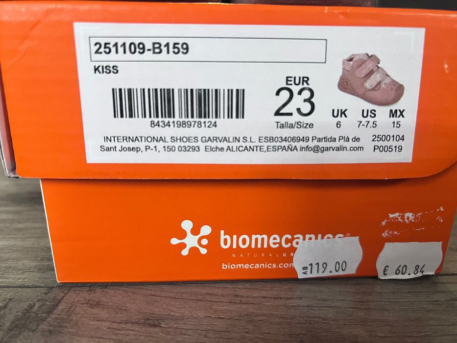 Боти Biomecanics Kitty естествена кожа