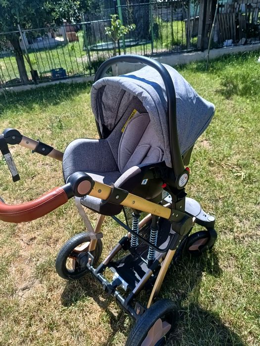 Căruț Coccolle Ambra 3 in 1, gri