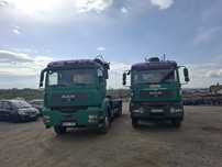Camion MAN TGA, abroll, macara, 6*4, schimb