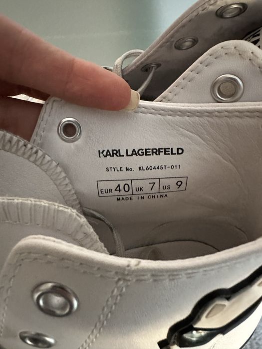 Маратонки/Кецове Кarl Lagerfeld 40 номер