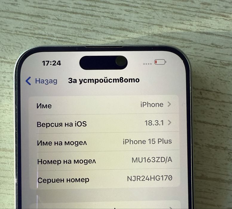 Iphone 15 Plus 128 GB без забележки