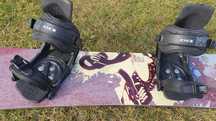 Placa Snowboard 145, cu legaturi si boots marimea 41