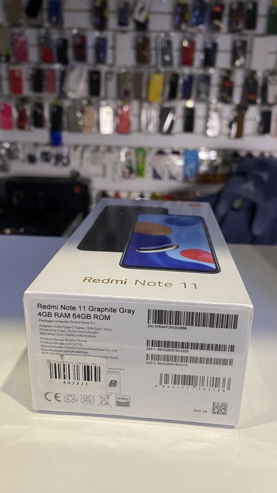 Продам два запечатанных XIAOMI Redmi note 11