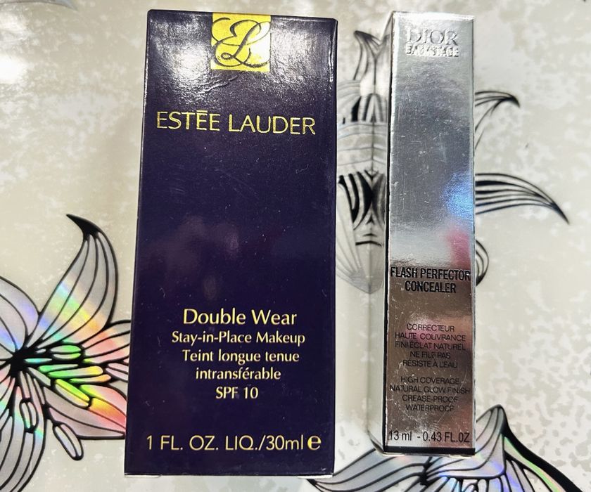Fond de ten Estee Lauder & corector Dior backstage
