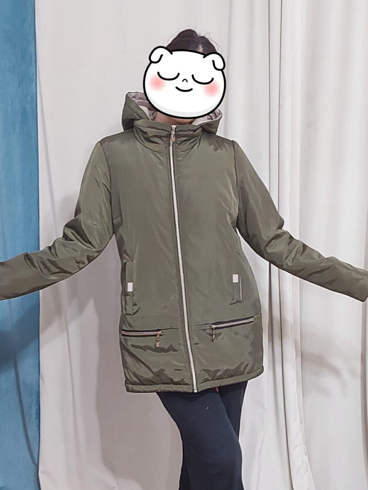 куртка женский. размер 46 (М) новые. осень и весна.цвет хаки