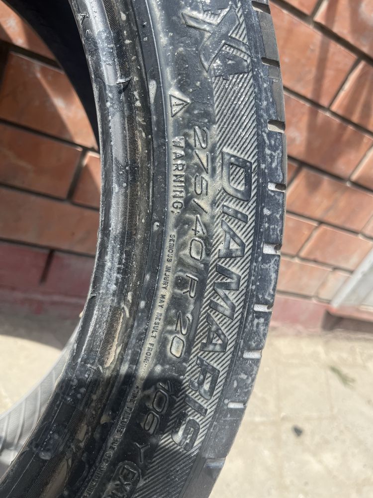 Продам шины! 275/40/20 мишлен.