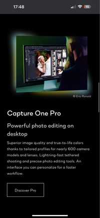 Program editare foto video capture one pro studio photoshop final cut