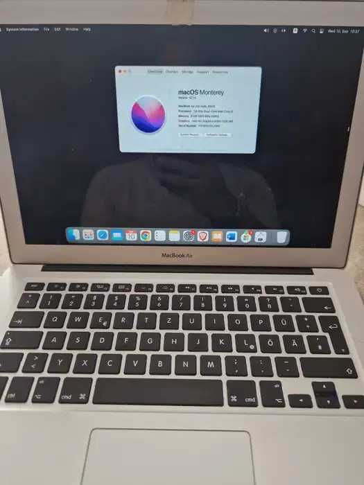 Apple MacBook Air 13" 2017 1.8GHz i5 8GB RAM 128Gb SSD TOP