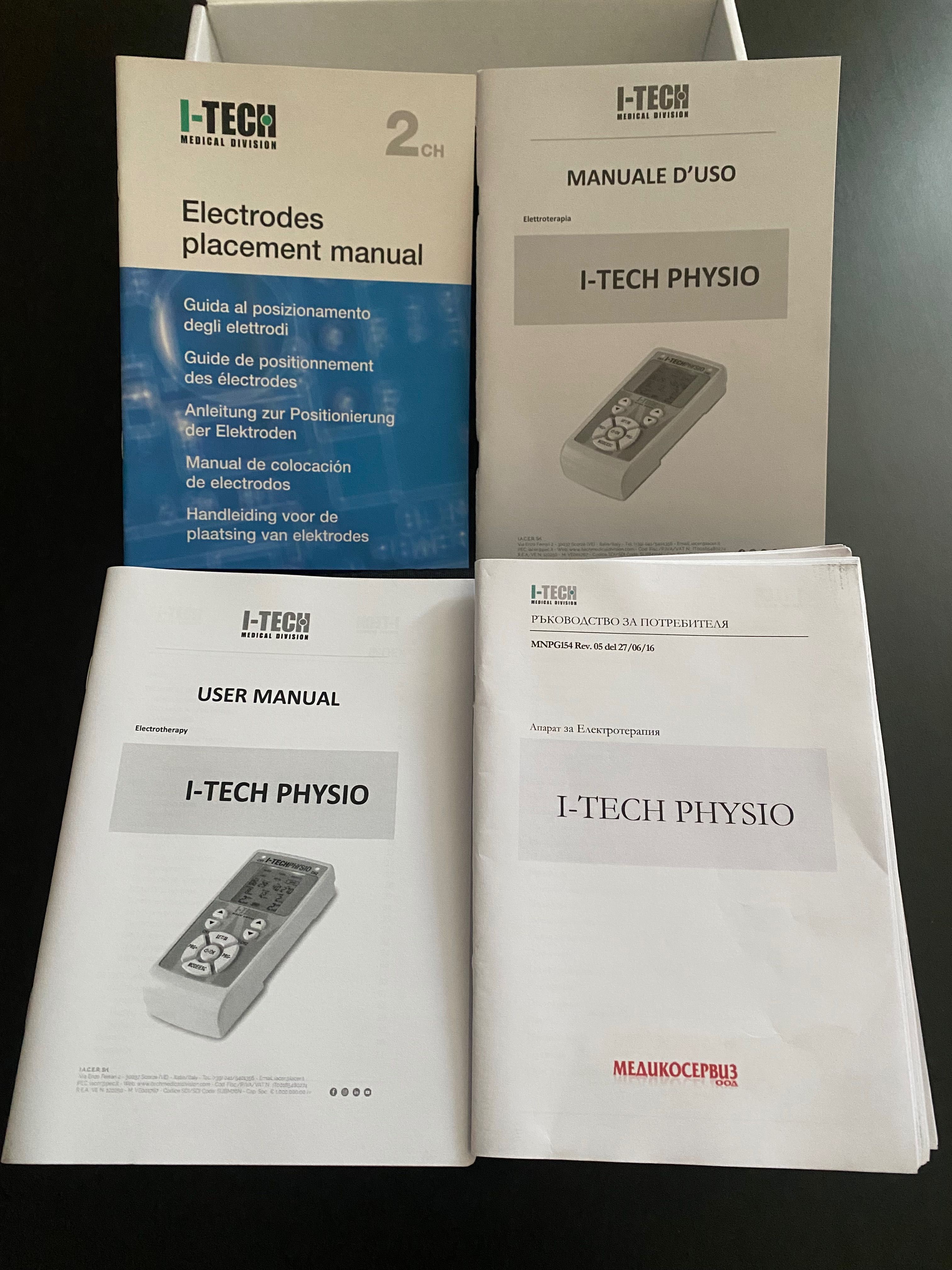Електротерапевтичен уред I-TECH PHYSIO – TENS, NEMS, Beauty, Reha