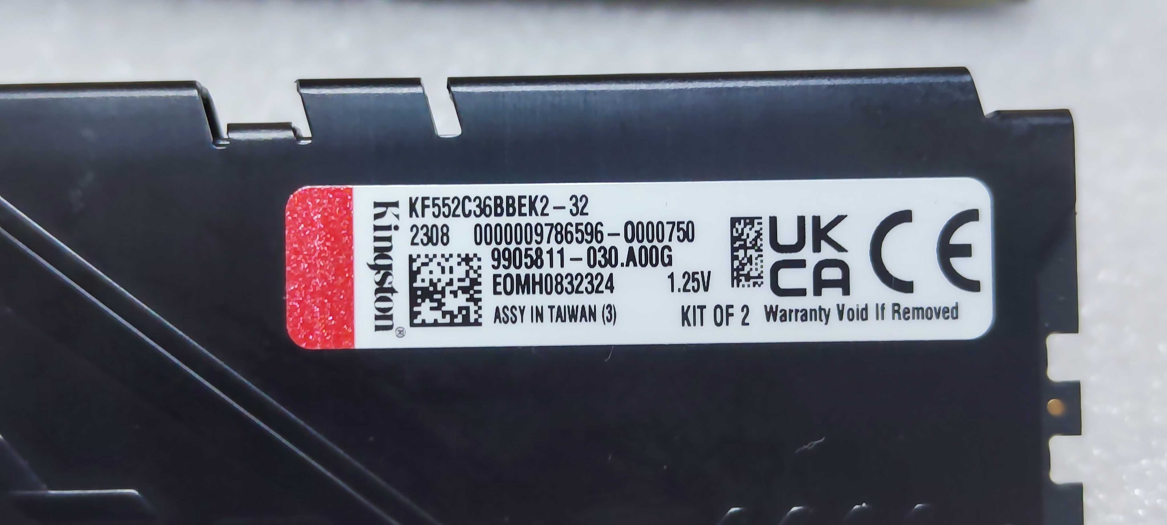 Kingston Fury Beast 16GB DDR5 5200 KF552C36BBEK2