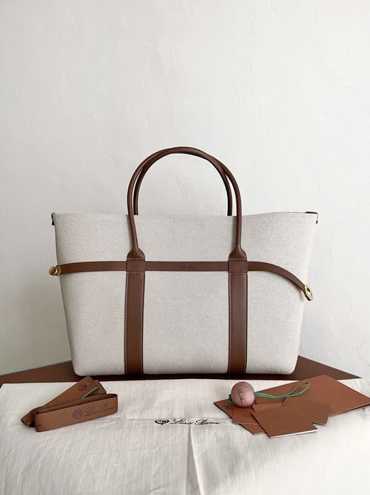 Geanta Loro Piana shoper, tip Premium