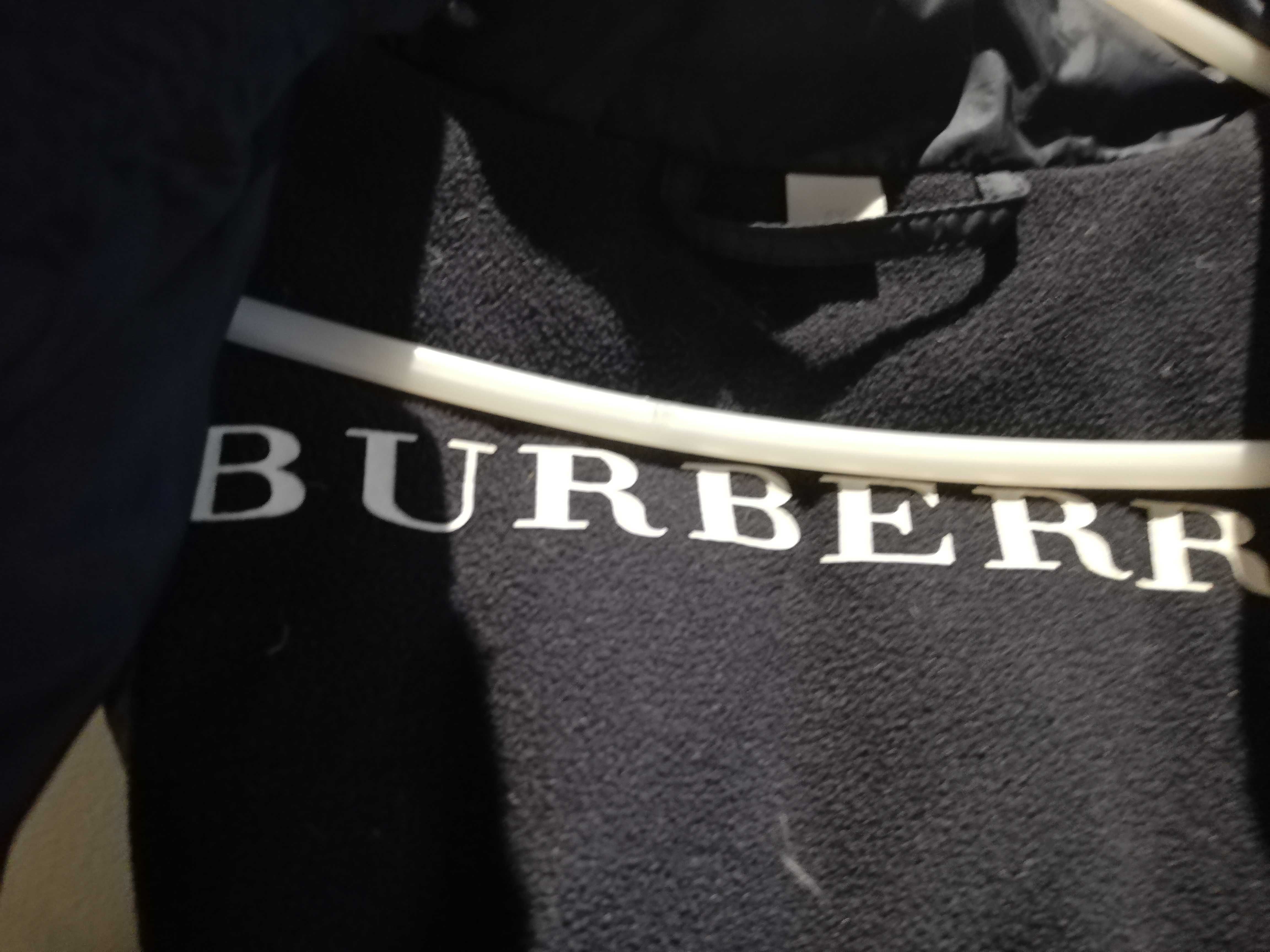 Vesta burberry originala, groasa cu puf pt copii de 4 ani