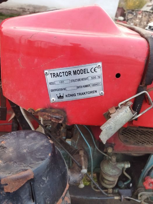 Vand tractor 18 cp