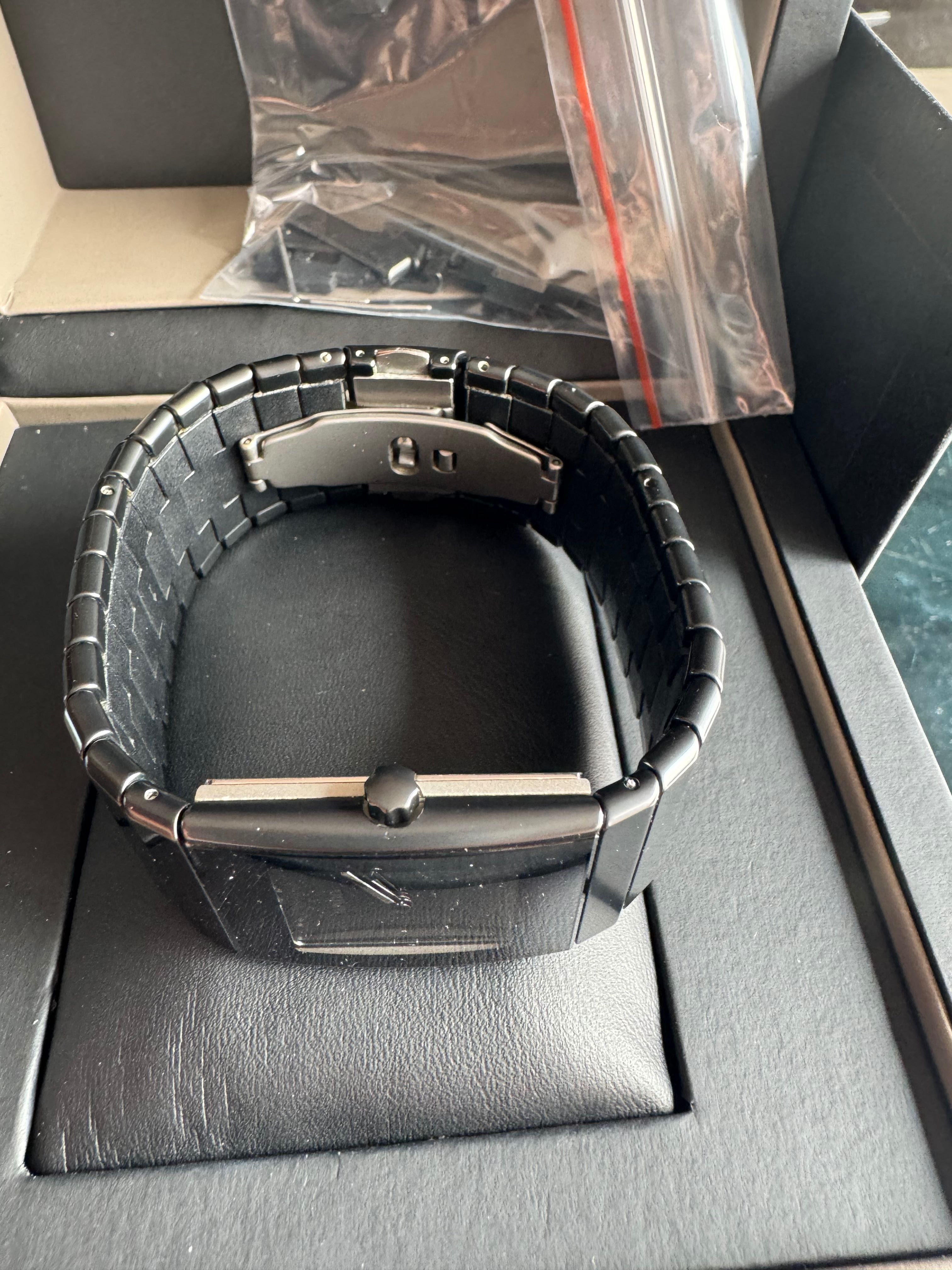 Rado Ceramica chronograph black mat 28mm